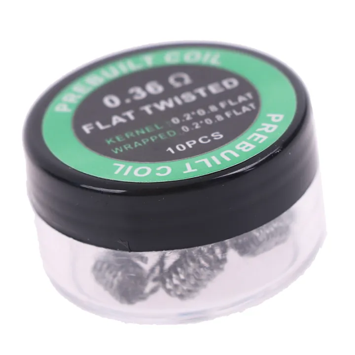 10pcs/box%20A1%20twisted%20Fused%20Hive%20clapton%20coils%20premade%20wrap%20wires%20rda%20coil%20-%20Image%203