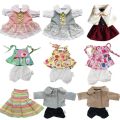【The road to happiness Store】30cm Clothes for Rabbits/Cats/Bears Plush Toys Dress Coat Accessories for 1/6 BJD Dolls Girls Kids Gifts. 