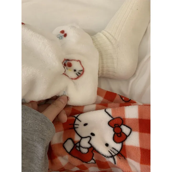 Sanrio%20Hello%20Kitty%20Plush%20Pajama%20Pants%20Anime%20Kt%20Cat%20Coral%20Fleece%20Soft%20Trousers%20Women%20Casual%20Home%20Trousers%20Kawaii%20Birthday%20Gift%20-%20Image%204