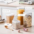 METKA Food Container Salad Yogurt Box Nuts Candy Jars Airtight Storage Container for Spaghetti Noodle Wheat Pasta Kitchen Organi. 