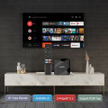 Android 14 TV Box Bluetooth 5.2 ATV 8K 4K Set Top Box 4GB 64GB AV1 S905W2 Quad Core 2.4G 5G Dual WIFI Voice Remote Media Player. 
