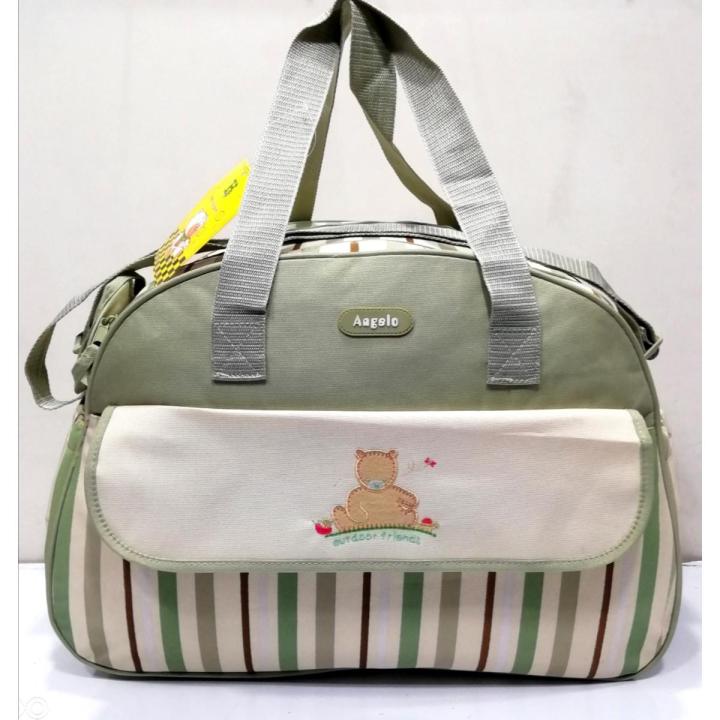 Baby Diaper Fashionable Bag High Quality Polyester Soft Febric Use Mother and Baby