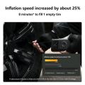 Xiaomi Mijia Air Pump 2 Digital Tire Pressure Detection Built-in Battery Portable Inflator Pump. 