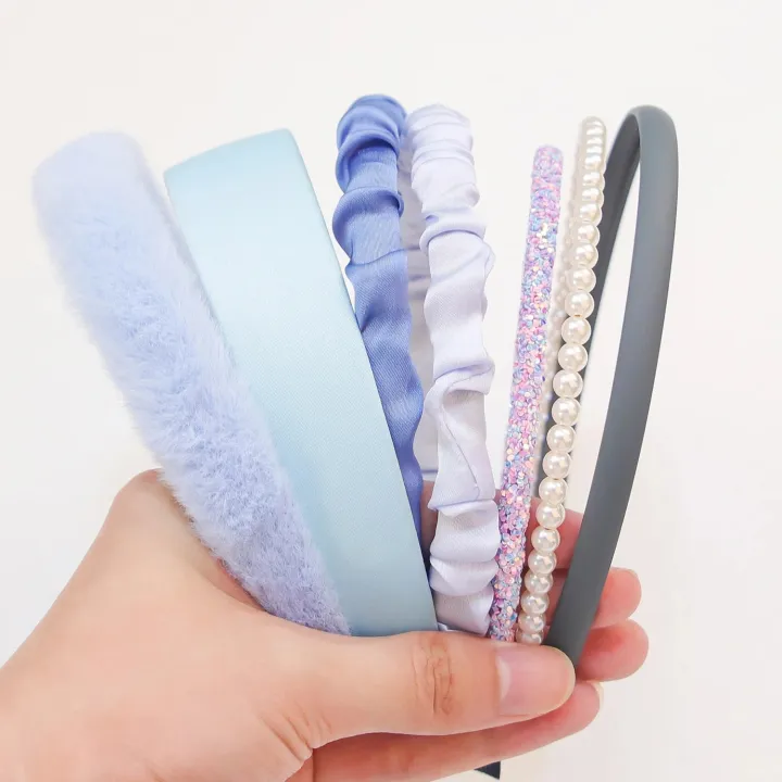 7pcs%20Set%20Fashion%20Headbands%20for%20Women%20Girls%20Pearl%20Hair%20Bands%20Versatile%20Simple%20Hairband%20Hair%20Hoop%20Hair%20Accessories%20Headwear%20-%20Image%205