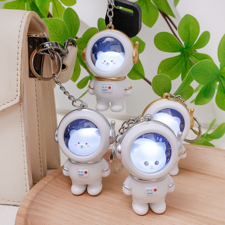 Cartoon%20Spaceman%20Light%20Glowing%20Keychain%20-Creative,Couple%20Gifts%20-%20Luminous%20Starry%20Bear%20Key%20Chain%20-%20For%20Car%20Keyring,%20Bags%20-%20Decoration%20Pendants%20-%20Cute%20Bear,Cat%20Space%20Astronaut%20-%20Image%202