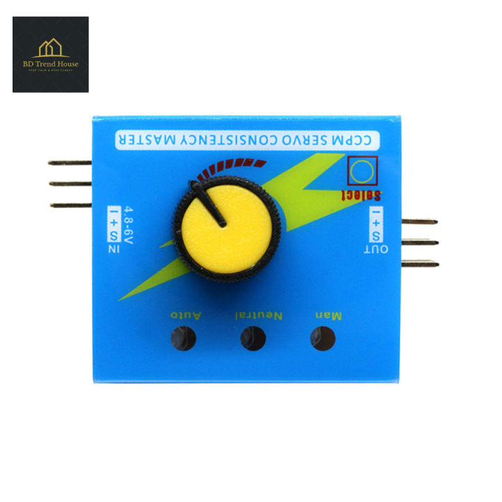 Multi Servo Tester 3CH ECS Consistency Speed Controler Power Channels CCPM CCMP Meter for Rc Drone Car Boat Airplane Models