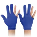 3pcs/6pcs 3-finger Cue Gloves Elastic Open Pool Gloves for Left Hands and Right Hands. 