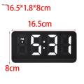 Desk Digital Clock LED Desktop Alarm Clock, Display Dimmer Digital Wall Clock, Electronic Desktop.