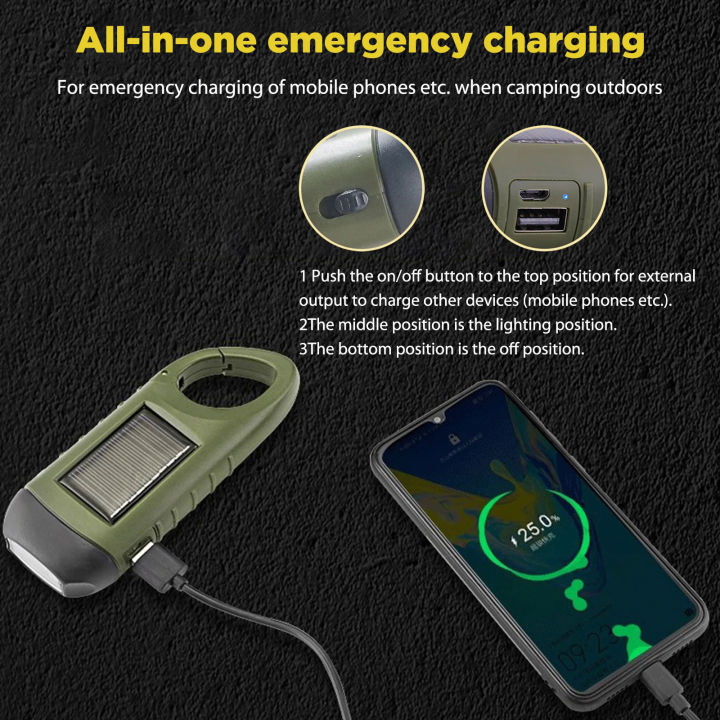 1/2PCs%20LED%20flashlight%20hand%20crank%20solar%20powered%20rechargeable%20survival%20gear%20self%20powered%20charging%20torch%20dynamo%20for%20outdoor%20camping%20-%20Image%202