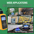 1Set Rechargeable Gas Detector Sniffer Handheld Natural Gas Detector Locate Sources Gas. 