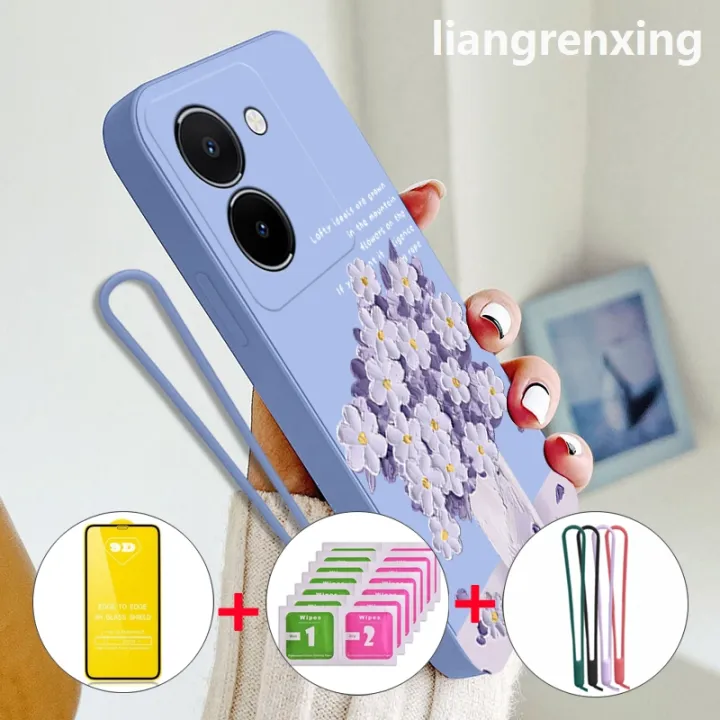 %5BFree%20tempered%20glass%5D%20casing%20Vivo%20Y36%204G%20Vivo%20y27s%20Vivo%20Y36%205G%202023%20phone%20case%20softcase%20liquid%20silicone%20shockproof%20bumper%20cover%20new%20design%20cartoon%20oil%20painting%20flowers%20ytmyhh02%20-%20Image%206