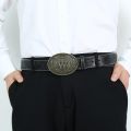 A to Z Letter Buckle Western Cowboy Cowgirl Initial Belt Buckle s For Men Women Best For Personalization.