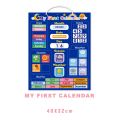 Individual Kids Magnetic First Calendar Time Month Date Day Season Weather Learning Chart Board Early Educational Toy for Boys Girl.