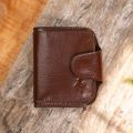 Avro Luxurious Leather Wallet - Vaulta - Chocolate | Wallet for men | 100% Cow Leather Wallet.