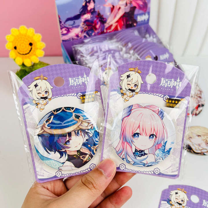 Genshin%20Impact%20blind%20bag%20anime%20character%20animation%20peripheral%20characters%20Biang%20badge%20brooch%20pendant%20-%20Image%203