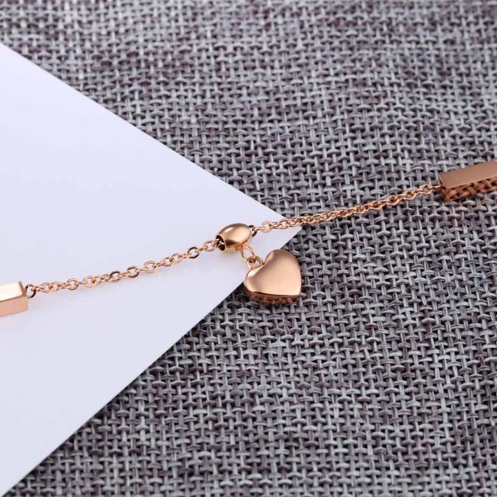 JeeMango%20Heart%20Cube%20Charm%20Anklets%20For%20Women%20Rose%20Gold%20Plated%20Stainless%20Steel%20Female%20Foot%20Bracelet%20Friendship%20Jewelry%20JA19040%20-%20Image%205