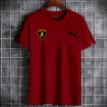 LAmborgani with the Casual Smile T-Shirt for Men - T Shirt for Man - A Round Neck Casual Wear for Everyday Comfort and a Stylish Look.
