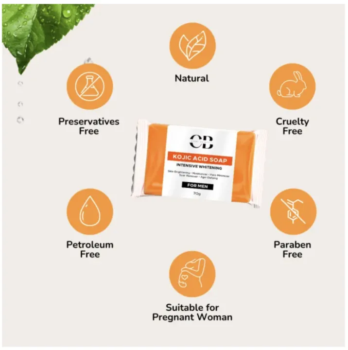 Cosmi%20Beauty%20Kojic%20Acid%20Soap70g%20CB%20Intensive%20Whitening,%20Brightening,%20Age%20-%20Defying,%20Moisturizer%20soap%20for%20Men%20&%20Women%20-%20Image%203