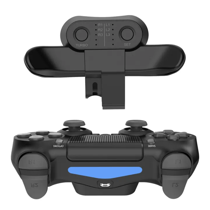 For PS4 Controller Extended Gamepad Back Button Attachment Joystick Rear Button Extension Adapter With Turbo For DualShock 4 ps4