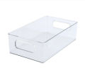 Desktop storage box Household transparent basket dormitory stationery snacks and sundry storage box cosmetics mask storage rack. 
