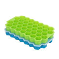 Silicone Ice Cube Tray 37 Cavity Ice-making Box -Feature: ECO Friendly Cube: Tray 37-Made of Food-Grade Silicone. 