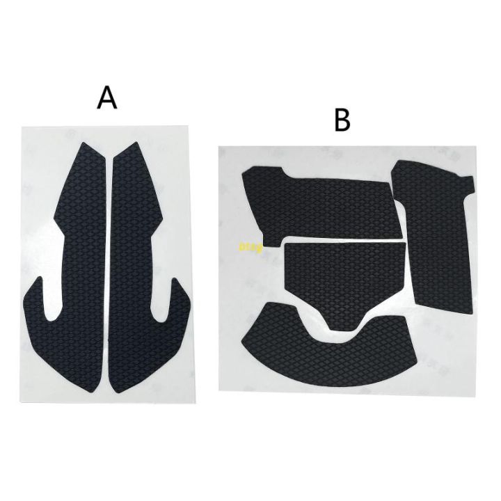 btsg Anti-Slip Mice Skin for Razer Viper Ultimate Wired Mouse Side Grips Back Tape