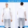 1 Pcs Raincoat High Quality Long Rain coat Lightweight 0.15mm Thick Travel Rain coat for men women.