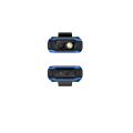 Vmax V16 Antina feature Phone Power Bank 5200mAh Dual Sim blue.