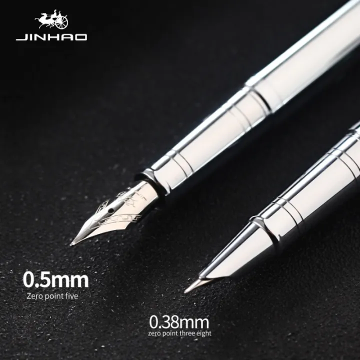 JINHAO%20126%20Platinum%20Fountain%20Pen%20All%20Steel%20Fine%20Nib%20Financial%20Office%20Student%20School%20Office%20Supplies%20Ink%20Pens%20Stationery%20PK%209019%20-%20Image%205
