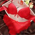 Bra Set White/Red/Skin Color For Women. 