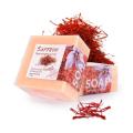 Gentle Cleansing Softening Cuticle Softening Skin Body Cleansing Scrub Bath Soap Papaya Angelica Ginger Slices Soap.