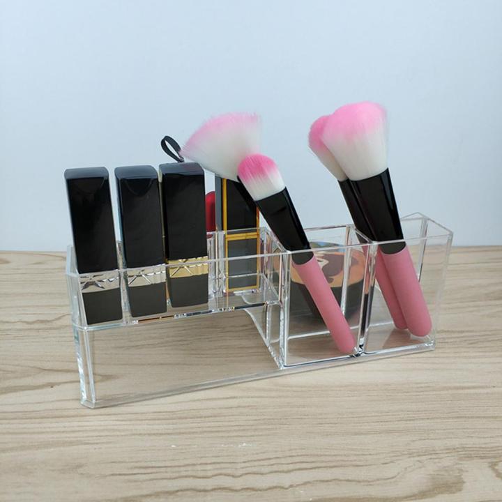 Large%20Perfume%20Bottle%20Organizer%20Durable%20Clear%20Makeup%20Organizer%20with%20Grids%20Cosmetic%20Storage%20Box%20for%20Lipstick%20Eyeliner%20Brushes%20-%20Image%202