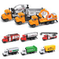 【3C VictoryEagle】Children Pull Back Alloy Car Fire Extinguishing Model Gift. 