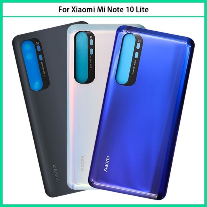 Xiaomi MI Note 10 Lite Back Shell / Back Panel / Battery Cover - মোবাইল ফোন - Phone - Phone - Camera