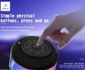 Signature STI-DR32 Transparent RGB Wireless Bluetooth Speaker.