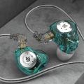 KZ EDX PRO 1DD Dynamic Drive Earphone HIFI Bass Music Earbud Sport Noise Cancel - In Ear Wired Headphone.
