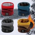 Unisex Knitted Warm Scarf Winter Autumn Ring Women Bandana Solid Scarf Fleece Men Headband Neck Scarf Shawl Ski Mask Bike Hood Sarcasmsm. 