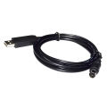 INDUSTRIAL FTDI FT232RL USB TO MINI DIN 4 PIN MD4 ADAPTER RS232 SERIAL COMMUNICATION CABLE FOR TAKAHASHI TEMMA CONNECTION TO PC. 
