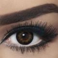 Bella Contact Lens - snow white brown. 
