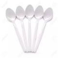 One time Disposable Plastic spoon 100 pcs (mini). 