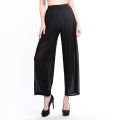 Women High Waist Long Pants Women Business Solid Pants Wide Leg Pants Women Harem Pants Transparent Trousers Flare Pants. 