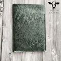 Leather Passport Cover Holder And Documents Holder Cc-203 Black And Brown - Passport Cover.