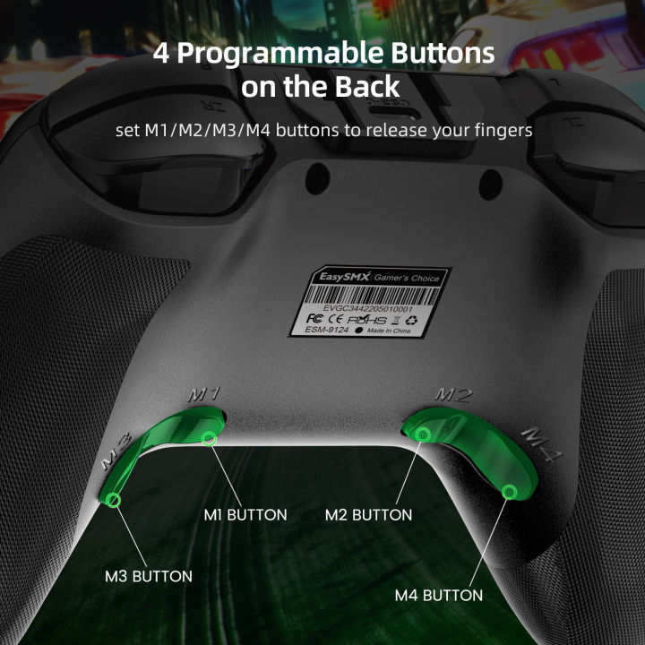 EasySMX%20Bayard%209124%20Gamepad%20Bluetooth%20Joystick%20Game%20Controller%20for%20Nintendo%20Switch/PC/Cellphone,%20One%20Key%20to%20Wake%20Up,%206%20Axis%20Gyro%20-%20Image%202