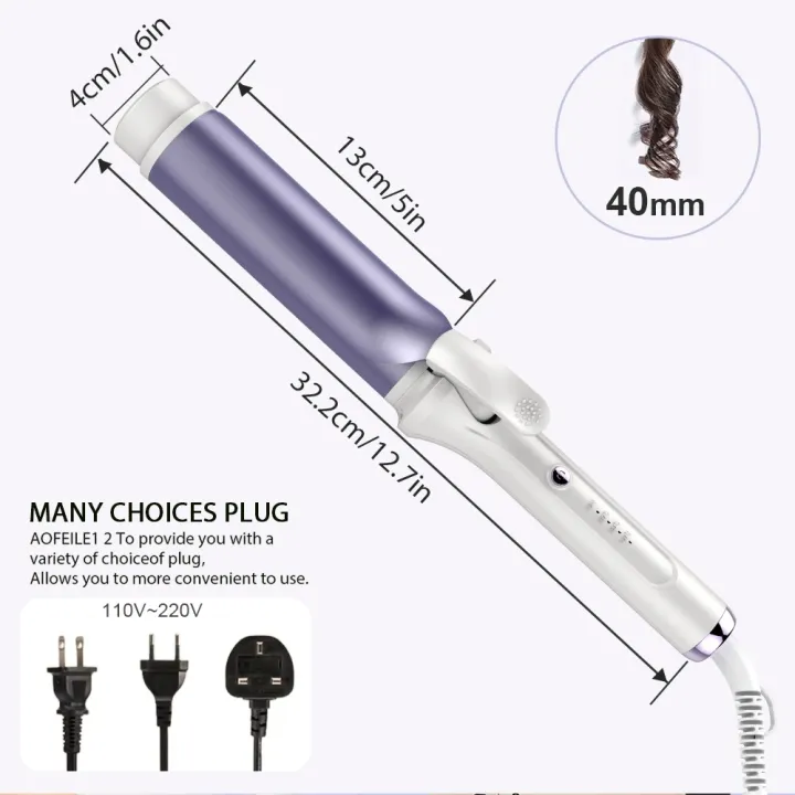 40mm%20Hair%20Curlers%20Negative%20Ion%20Ceramic%20Care%20Big%20Wand%20Wave%20Hair%20Styler%20Curling%20Irons%203%20Temperatures%20Fast%20Heating%20Styling%20Tools%20-%20Image%203