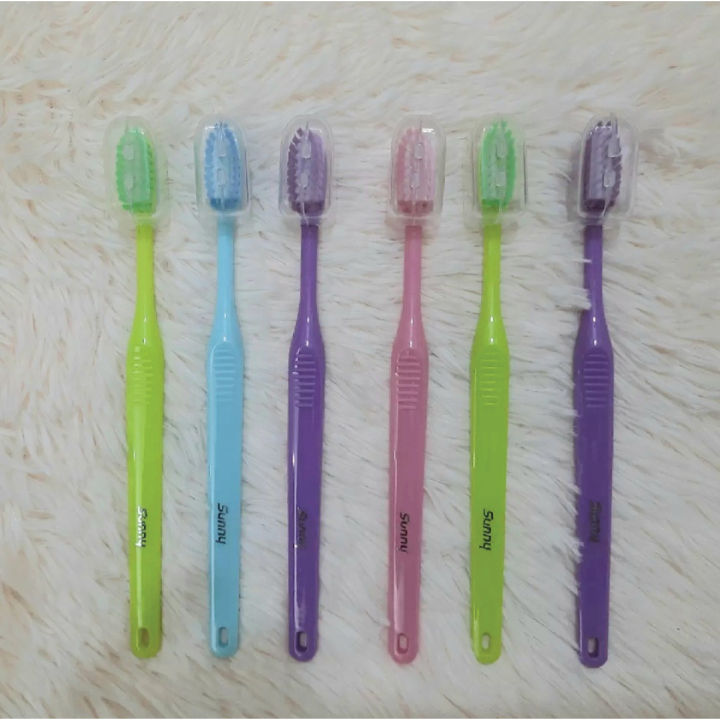 Sunny%20toothbrush%20soft%20multicolour%2024%20psc%20with%20cap%20and%202%20water%20pot%20jar%20free%20-%20Image%207