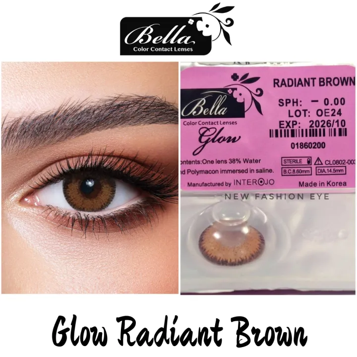 New%20Bella%20Radiant%20Brown%20Glow%20Color%20Contact%20Lens%20With%20Regular%20Kit%20Box%20For%20Men%20and%20Women.%201%20Pair%20Bella%20Color%20Contact%20Lens%20For%20Eye%20Makeup%20and%20Cosmetics.%20Bella%20Glow%20Series.%20#glow%20-%20Image%203
