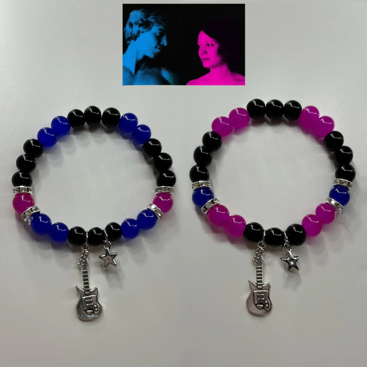 【Hot demand】Fashion Couple Beads Bracelet Tv Girl Matching Bracelets Who Really Cares Album Inspired Bracelets Friends Jewelry Gift 2024 New