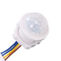 【Cathery Baby Store】White AC100-265V 40W(Max.) Mini PIR Motion Sensor Adopted Sensitive Control Human Technology for LED Lighting Lamp Living Room Bedroom Corridor Aisle Portable.