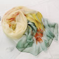 Shawl Sunscreen Scarf Mother's High-Grade Oversized Scarf Summer Lotus Scarf Beach Towel Thin Scarf. 