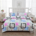 Special price skin-friendly brushed printed bed sheet four-piece set bedding duvet cover three-piece quilt cover set factory direct sales.